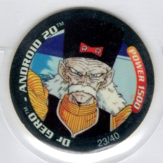 Dr Gero - Android 20 - Dragon Ball Z Tazo 23/40