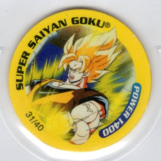 Super Saiyan Goku - Dragon Ball Z Tazo 31/40