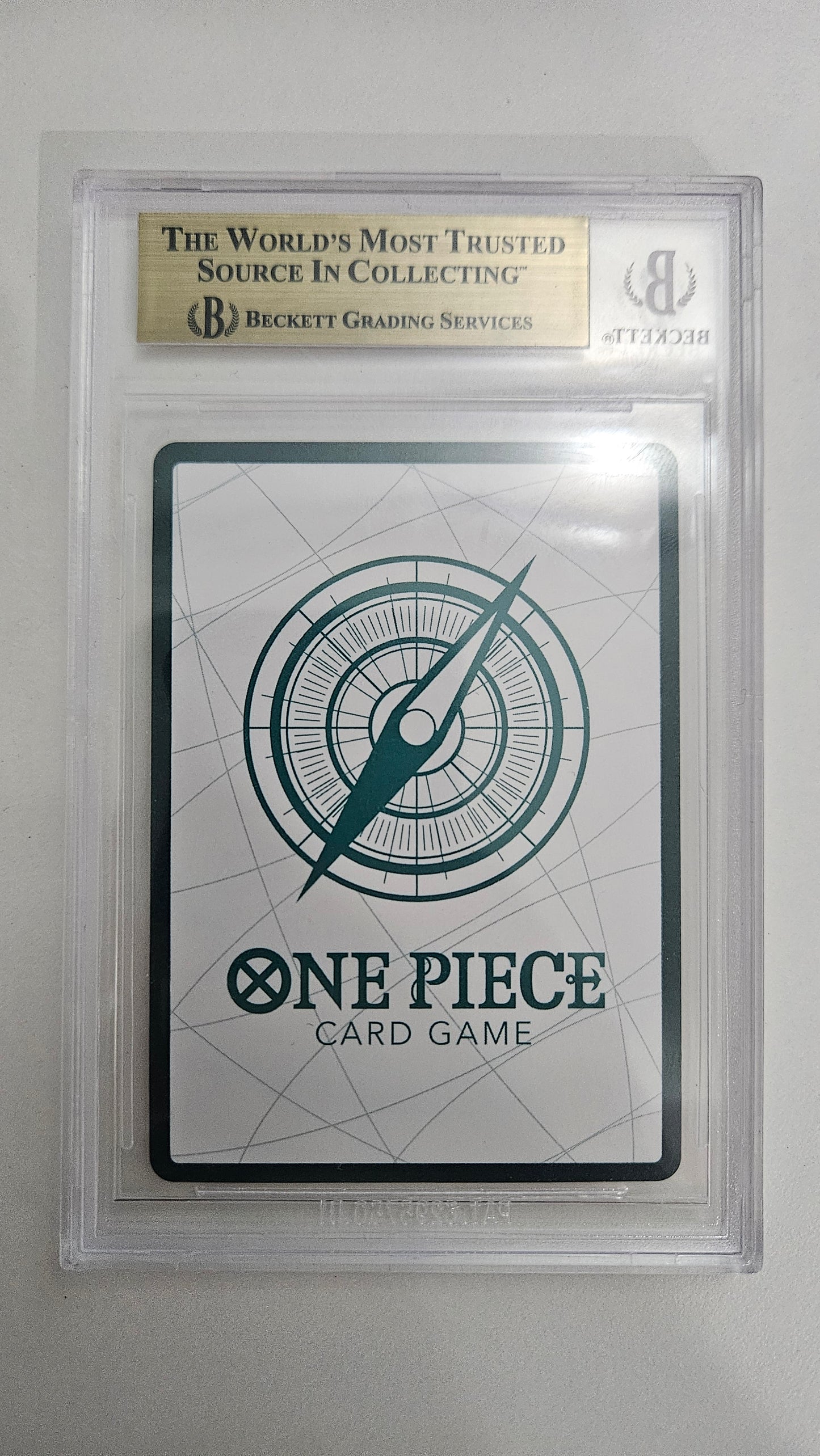 DON!! Card Gol. D Roger Gold Alt Art — BGS 10 Pristine (Carrying on His Will 2025)