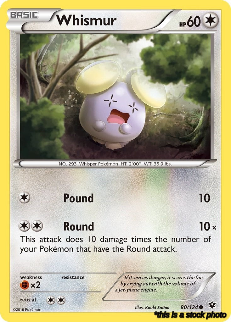 80/124 Whismur Common Normal
