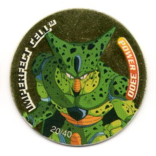 Imperfect Cell (Gold) - Dragon Ball Z Tazo 20/40