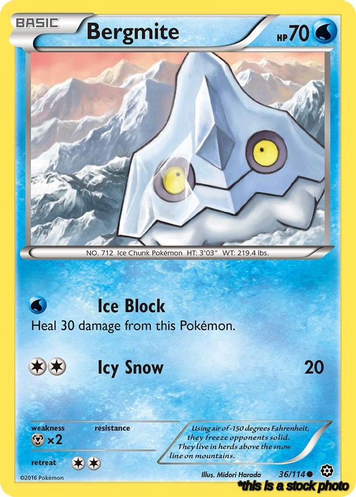 36/114 Bergmite Common Normal