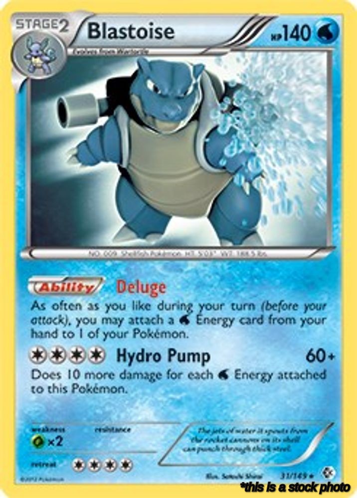 Blastoise - 31/149 (Non-Holo)