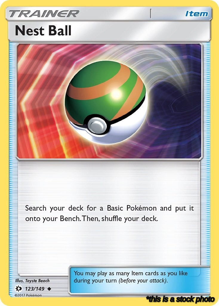 123/149 Nest Ball Uncommon Reverse Holofoil