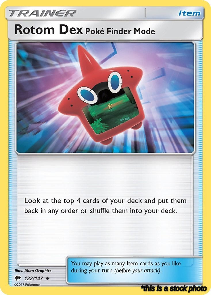 Rotom Dex Poke Finder Mode