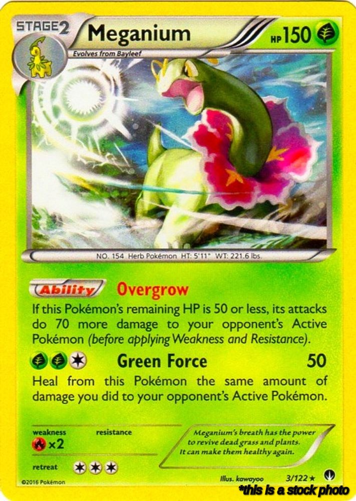 Meganium - 3/122 (Cosmos Holo)