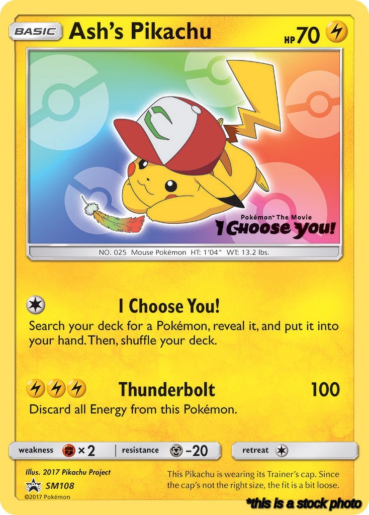 Ash's Pikachu - SM108