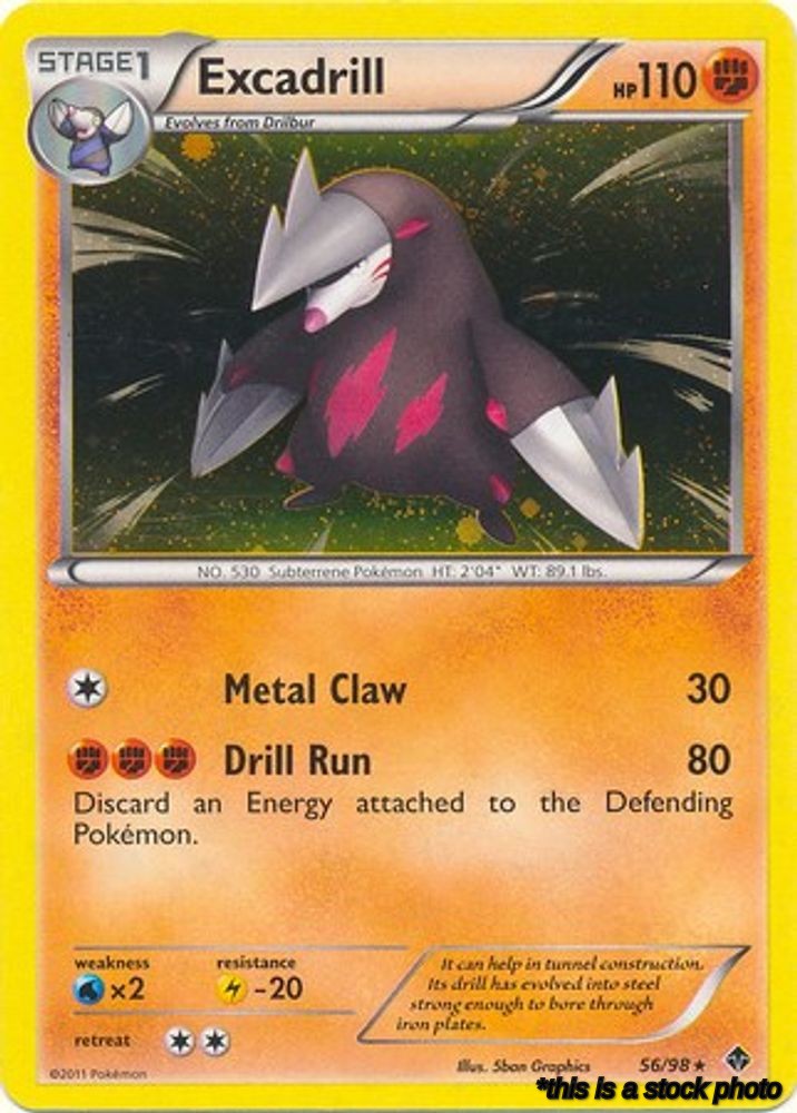 Excadrill - 56/98 (Cosmos Holo)