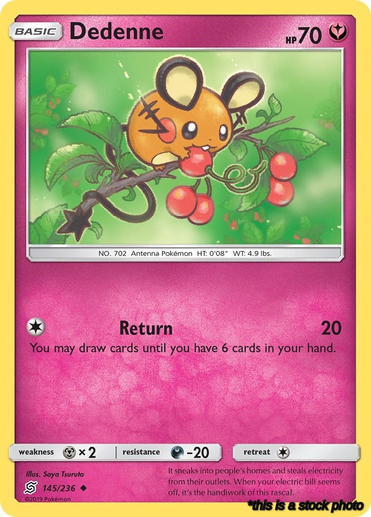145/236 Dedenne Uncommon Normal