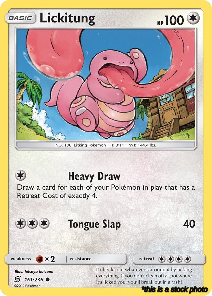 161/236 Lickitung Common Normal