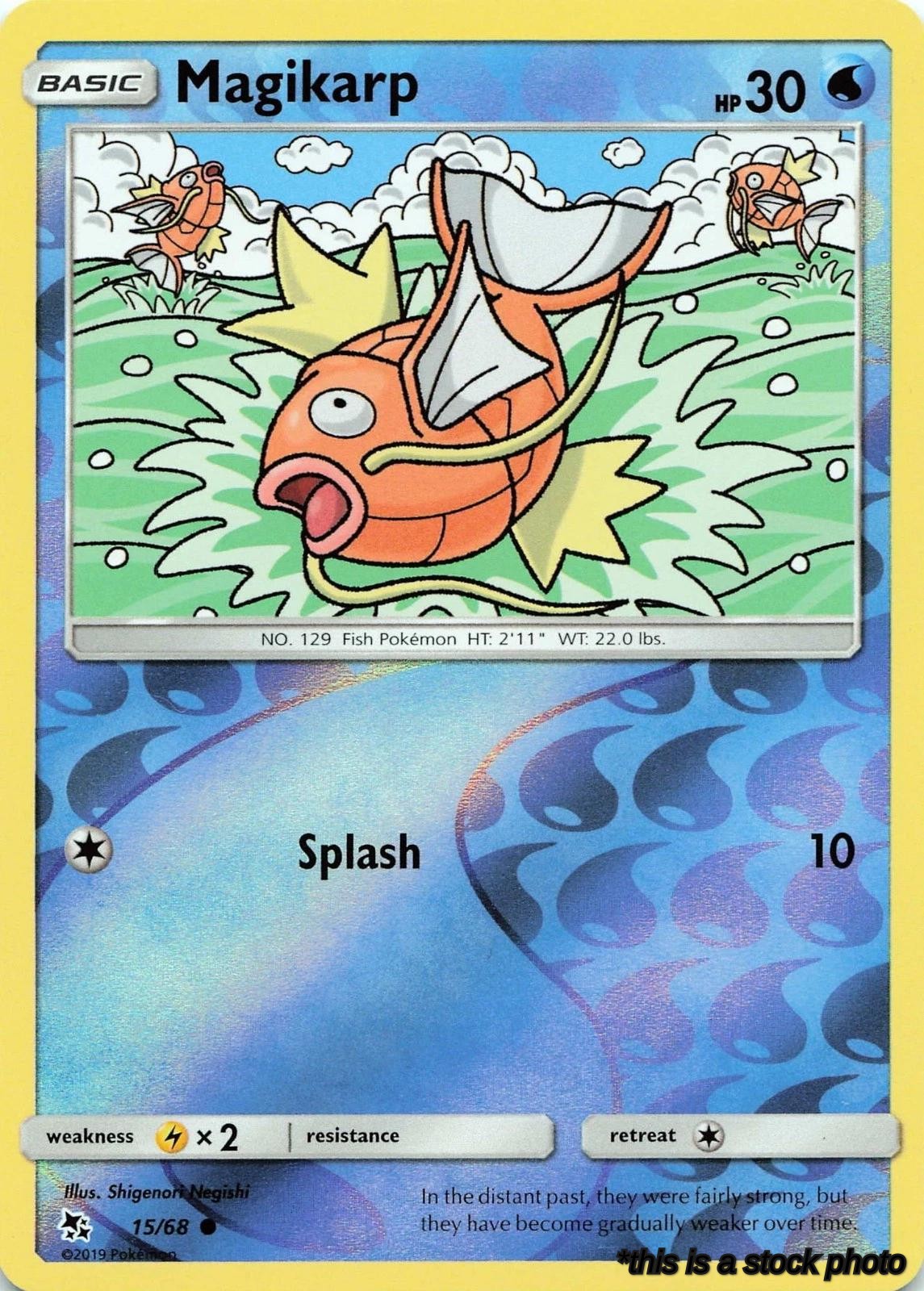 15/68 Magikarp Common Reverse Holofoil