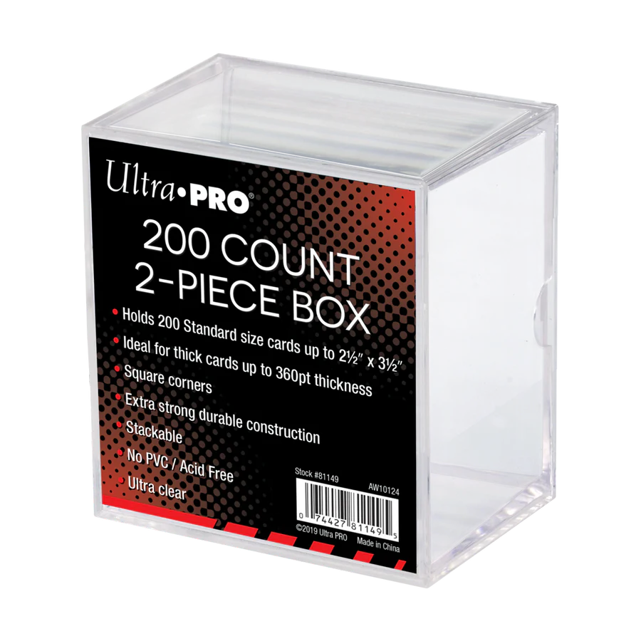Ultra Pro | 2-Piece Box 200 Count