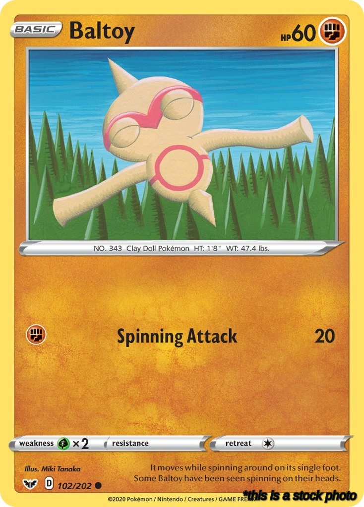 102/202 Baltoy (102) Common Normal