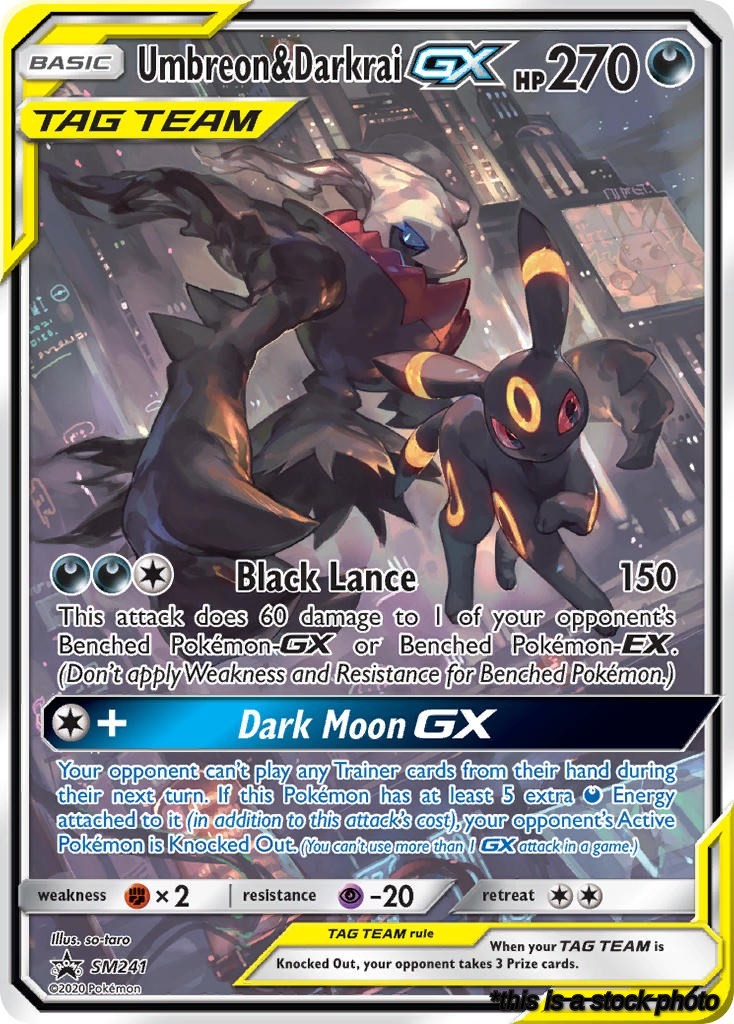 Umbreon & Darkrai GX - SM241