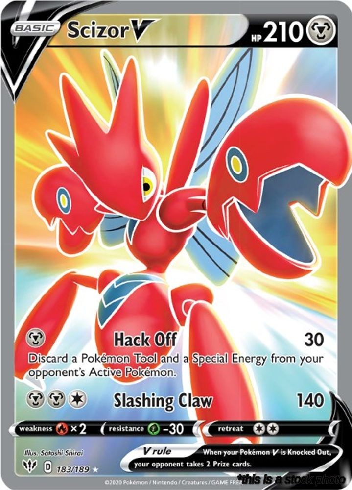 Scizor V (Full Art)