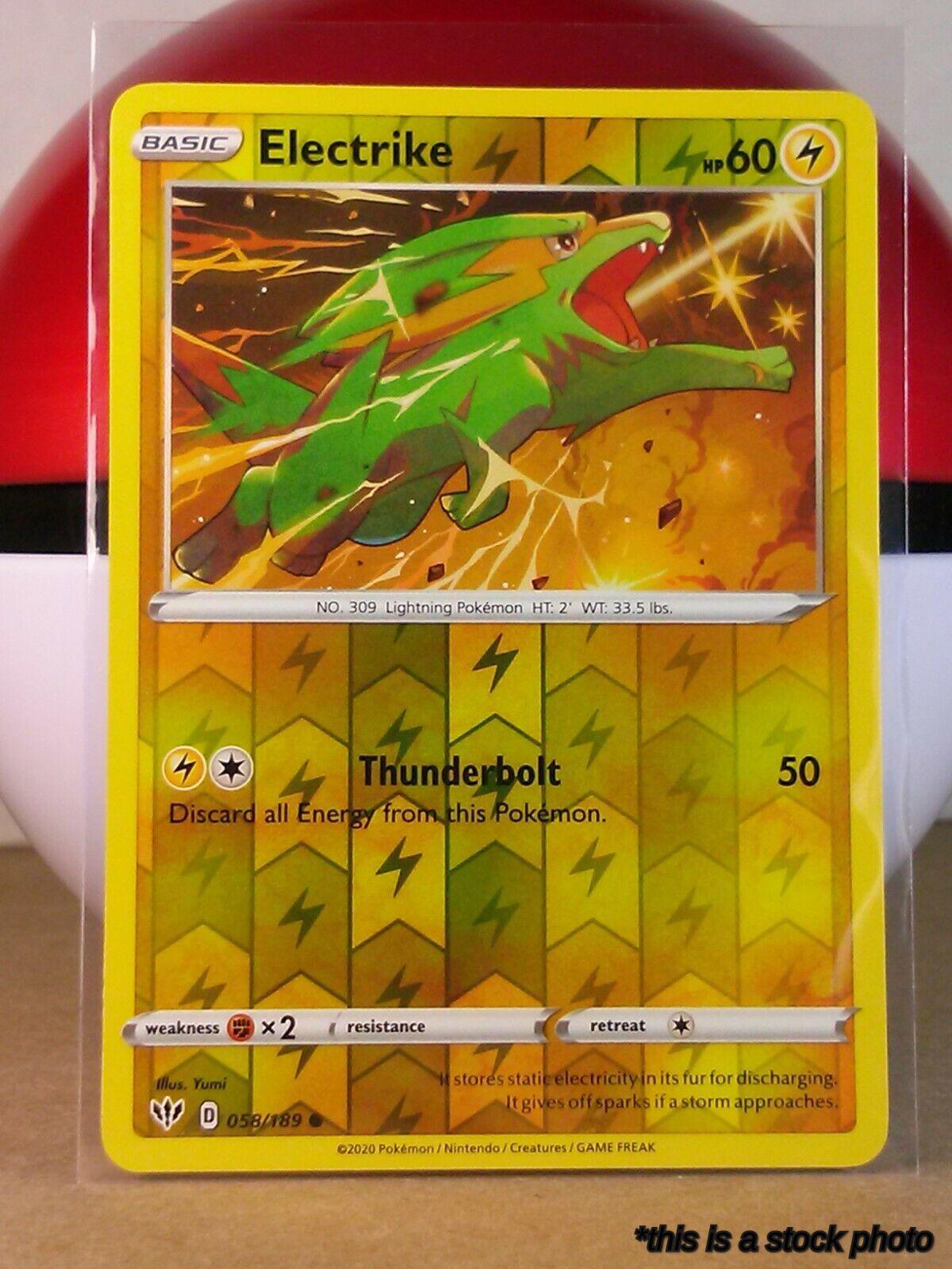 058/189 Electrike Common Reverse Holofoil