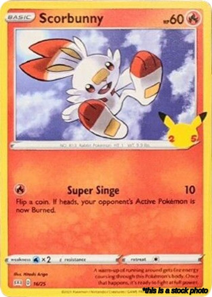 Scorbunny - 16/25