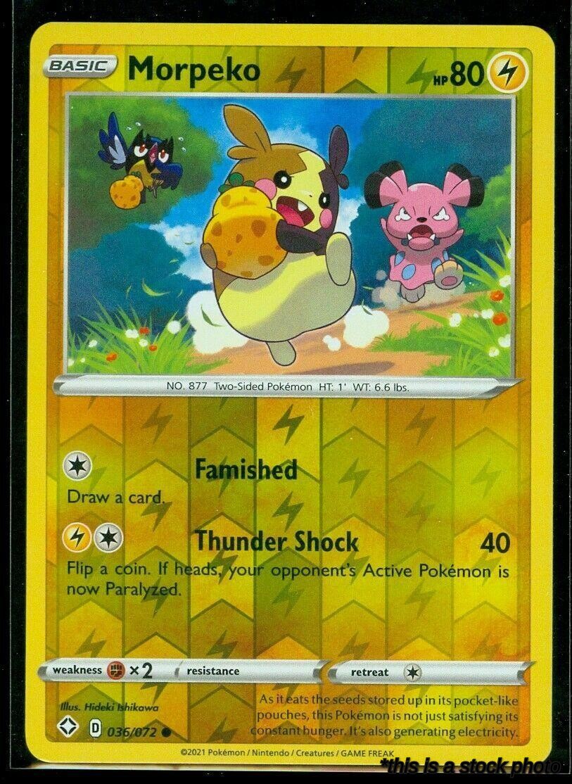 036/072 Morpeko (036) Common Reverse Holofoil