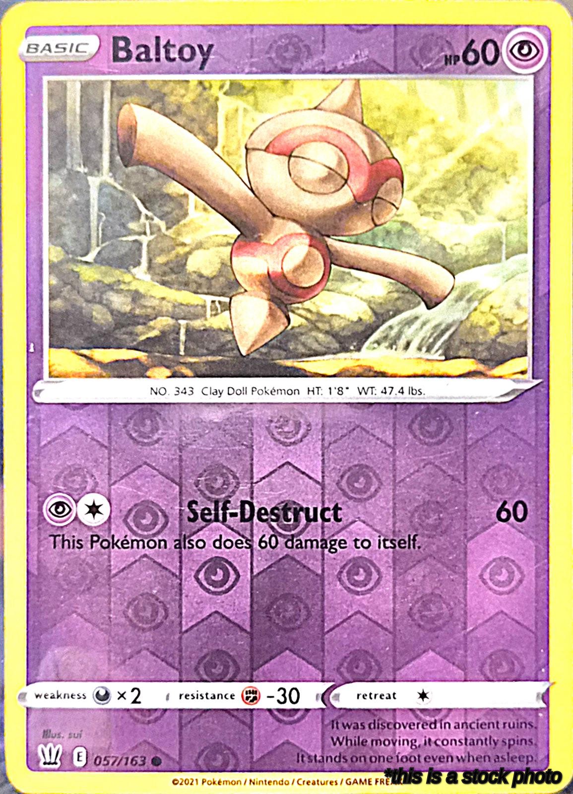 057/163 Baltoy Common Reverse Holofoil