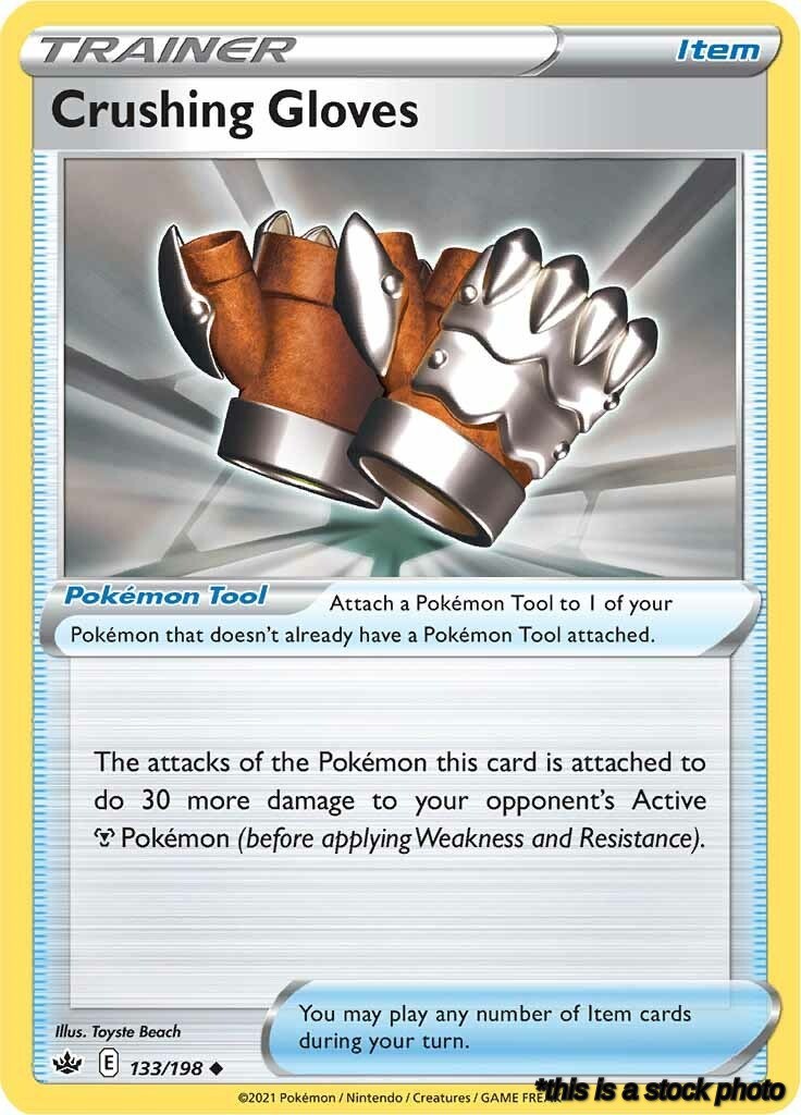 133/198 Crushing Gloves Uncommon Normal