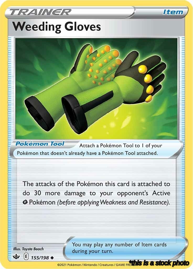 155/198 Weeding Gloves Uncommon Normal