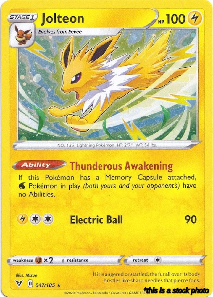 Jolteon - 047/185 (Cosmos Holo)