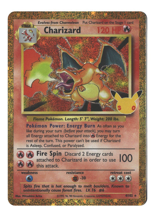 4/102 Charizard Classic Collection Holofoil