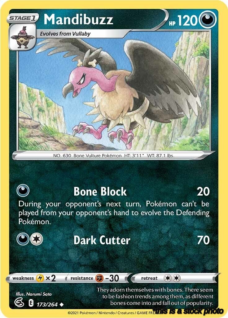 173/264 Mandibuzz Uncommon Normal