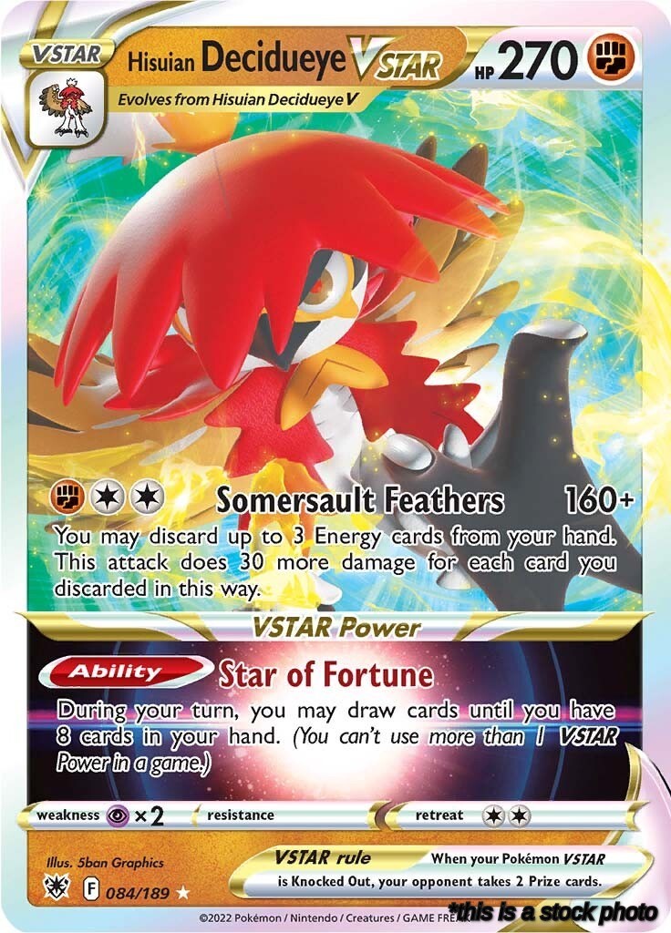 Hisuian Decidueye VSTAR