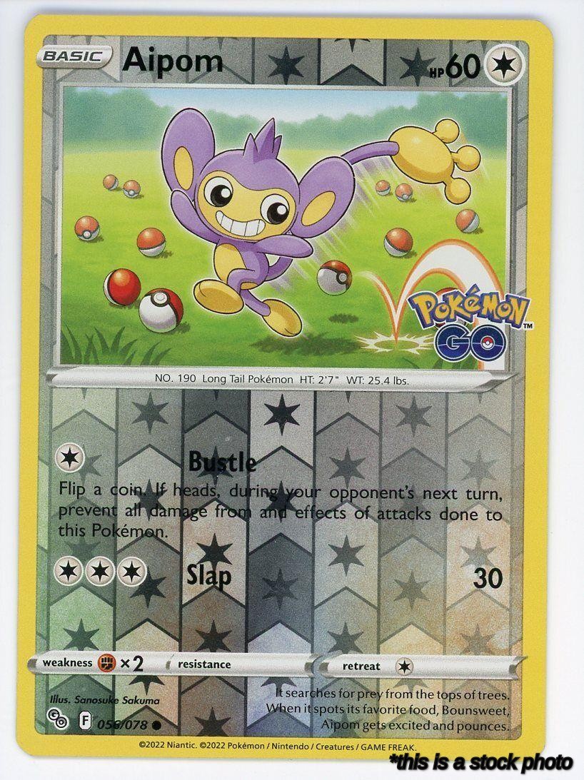 056/078 Aipom Common Reverse Holofoil