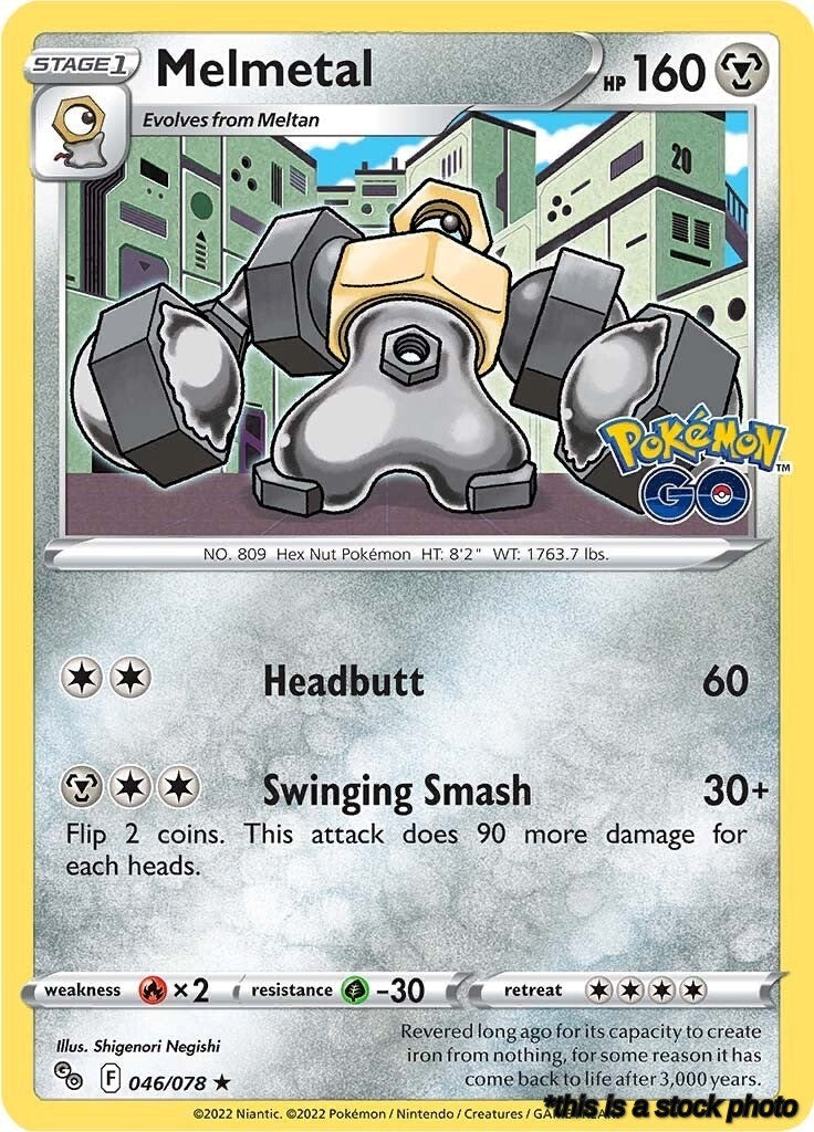 046/078 Melmetal Holo Rare Holofoil