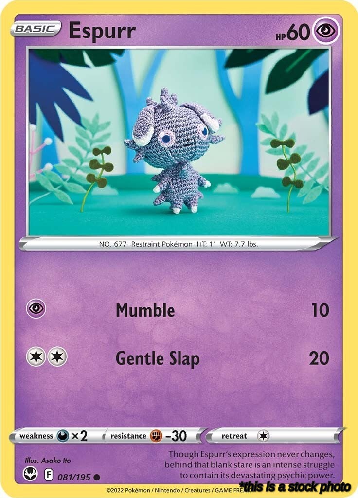 081/195 Espurr Common Reverse Holofoil