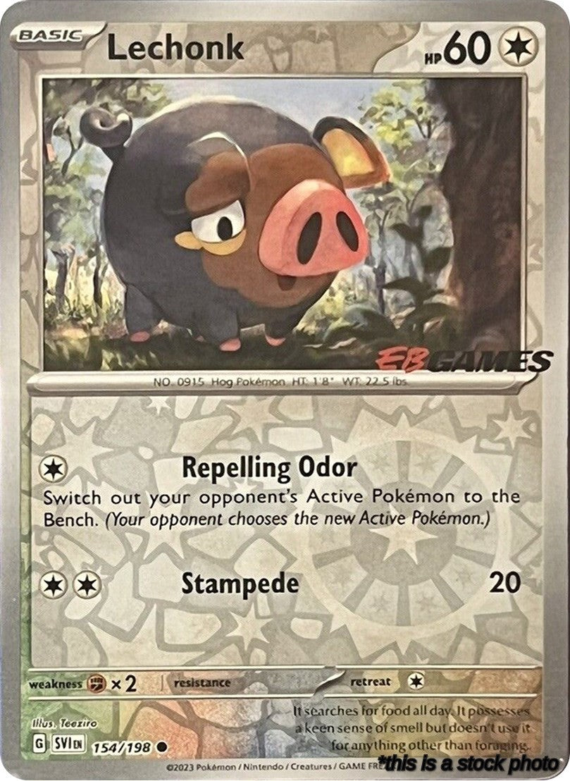 Lechonk - 154/198 (EB Games Promo)