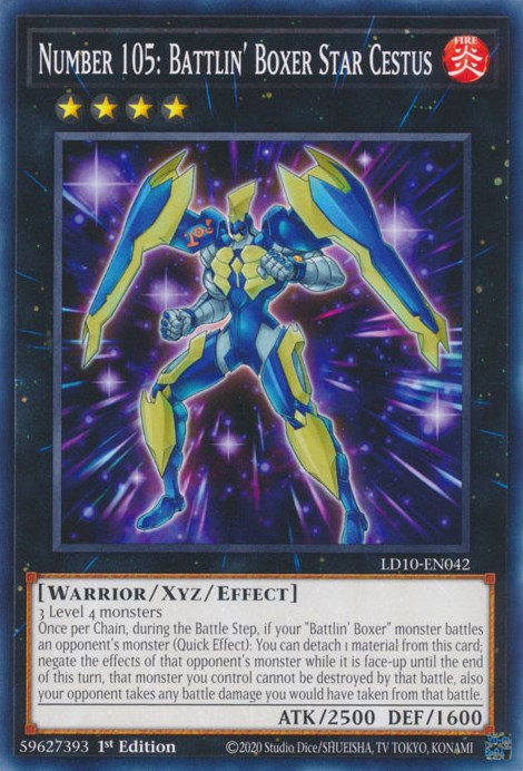 Number 105: Battlin' Boxer Star Cestus