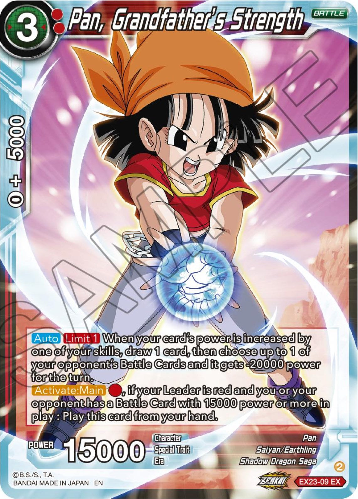 Pan, Grandfather's Strength