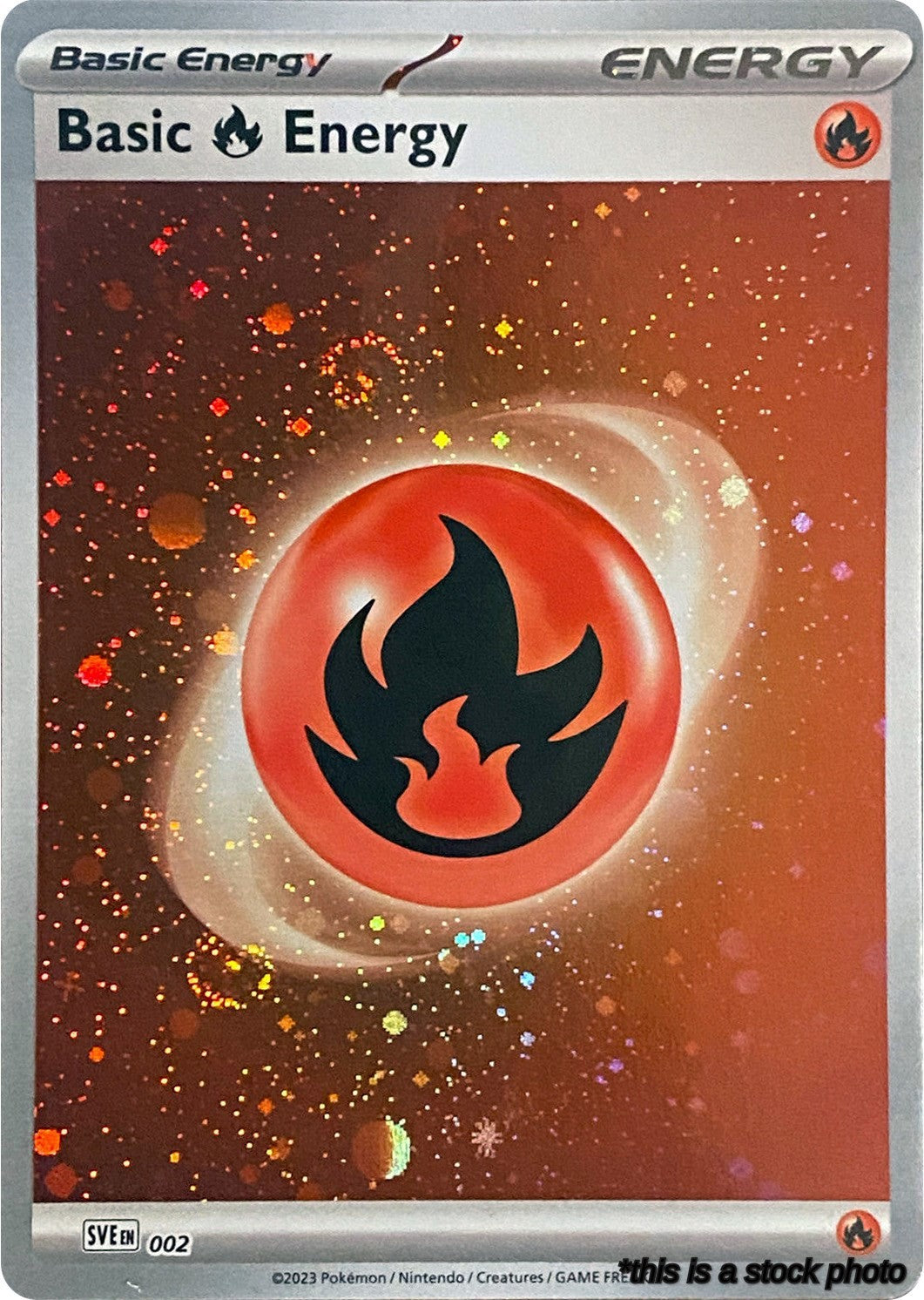 Basic Fire Energy (Cosmos Holo)