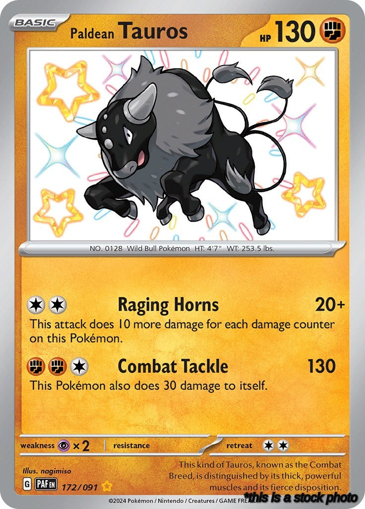 Paldean Tauros - 172/091