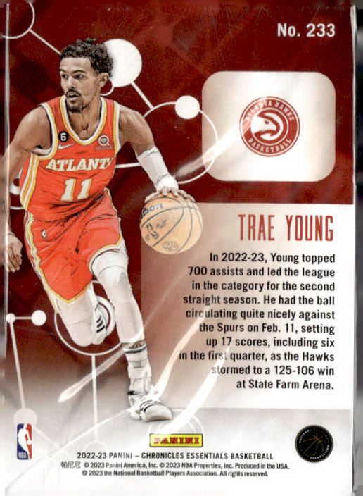 2022-23 Panini Chronicles #233 Trae Young