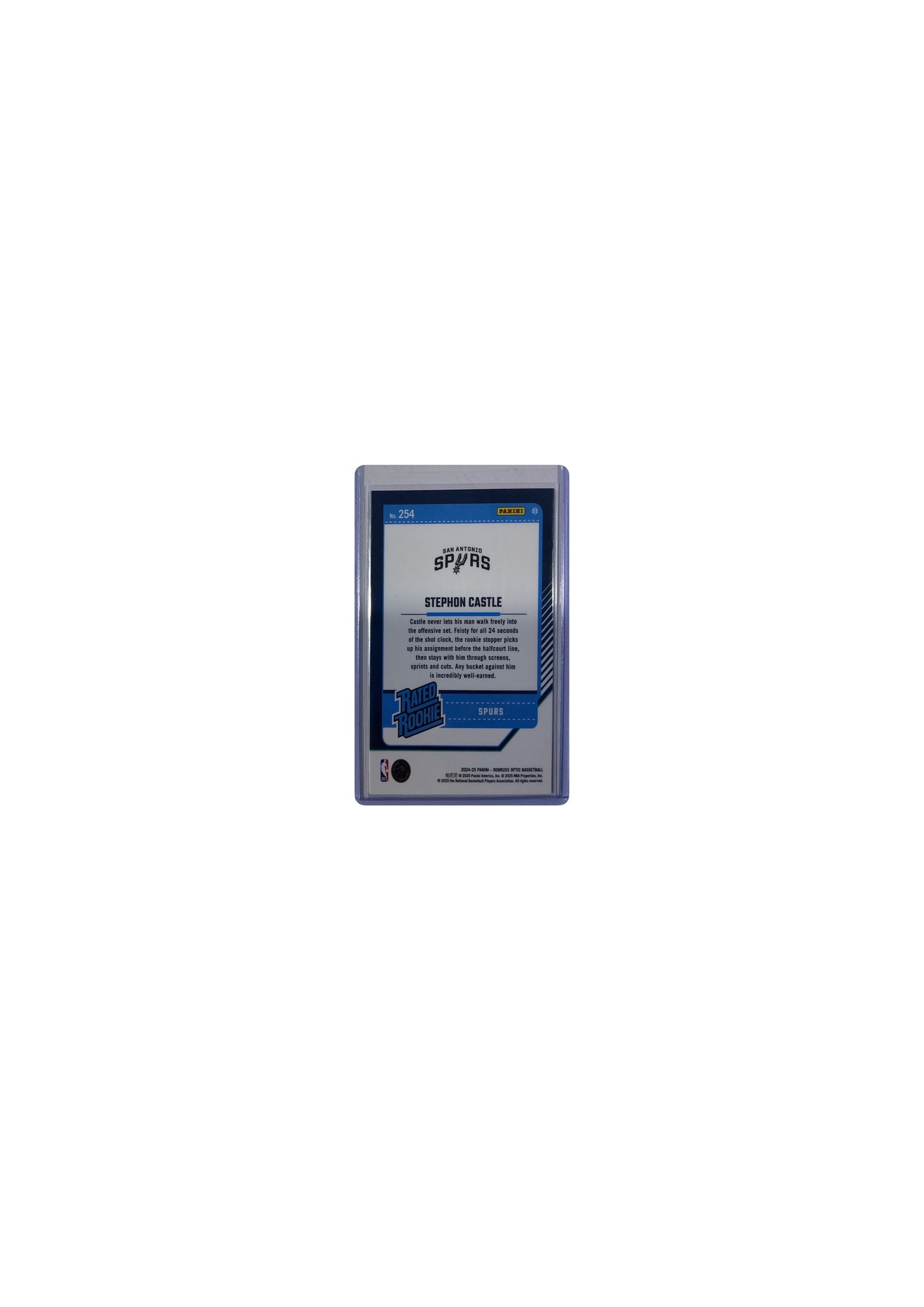 2024-25 Donruss Optic #254 Stephon Castle