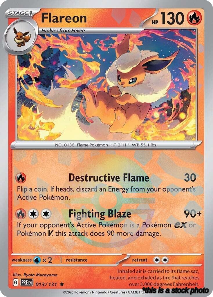 Flareon (Poke Ball Pattern)