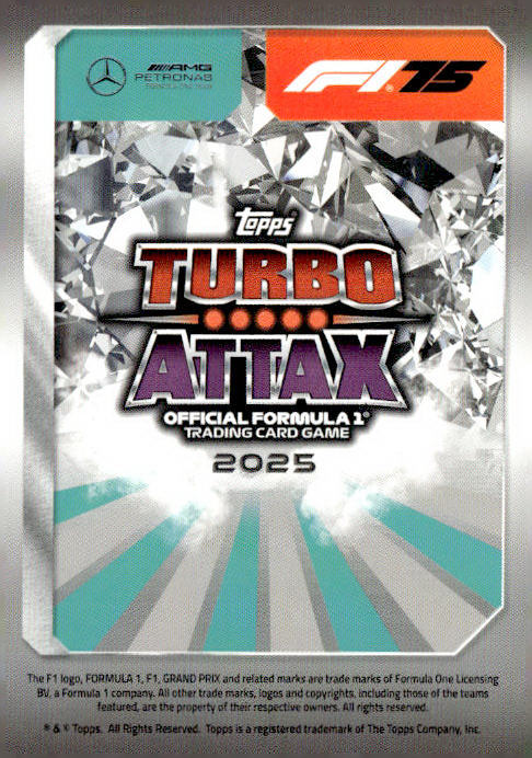 2025 Topps Turbo Attax F1 #256 Kimi Antonelli