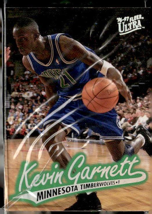 1996-97 Ultra #64 Kevin Garnett