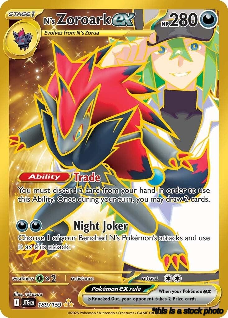 N's Zoroark ex - 189/159
