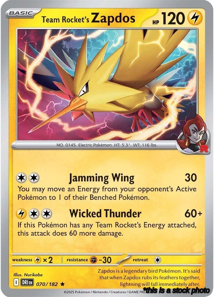 Team Rocket's Zapdos