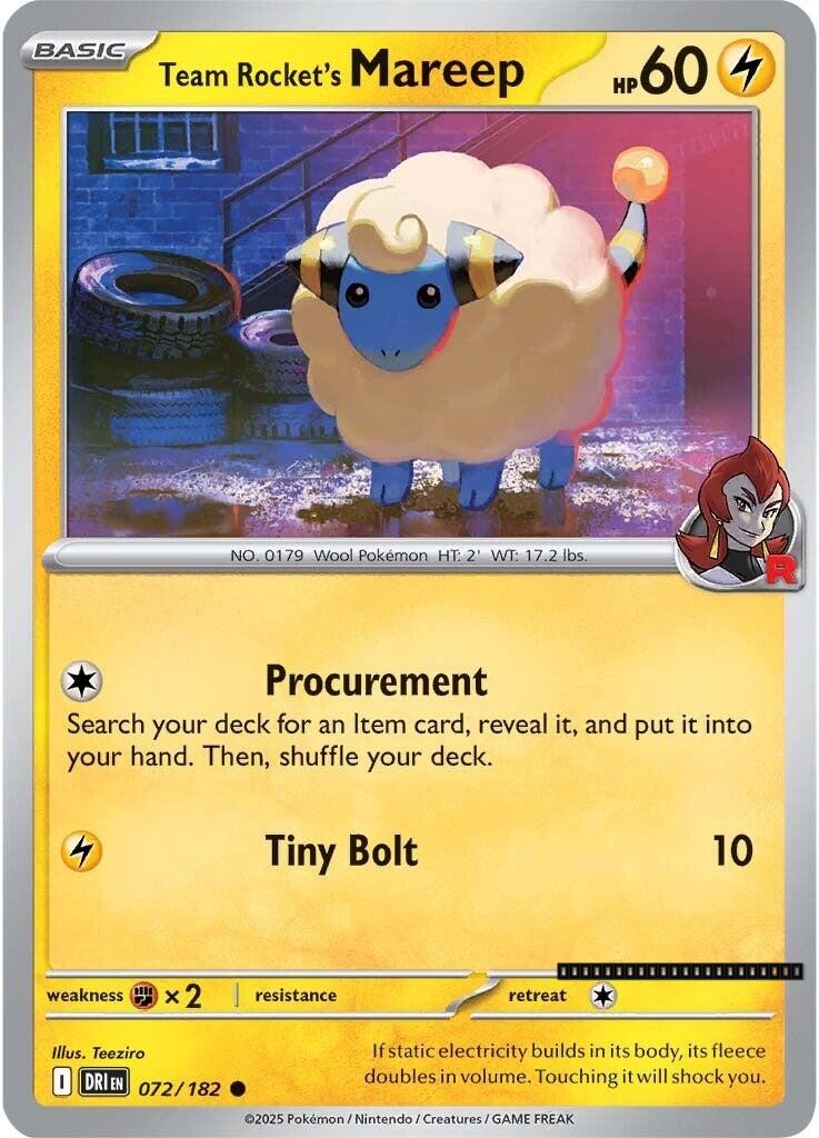 Team Rocket's Mareep