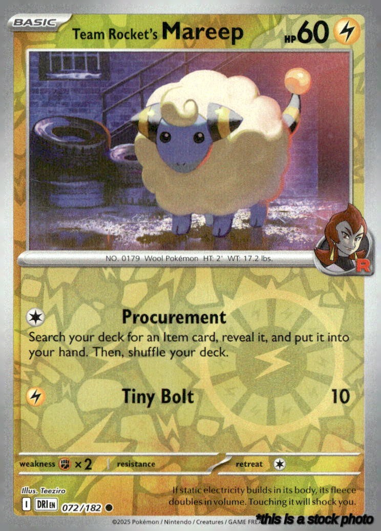 Team Rocket's Mareep