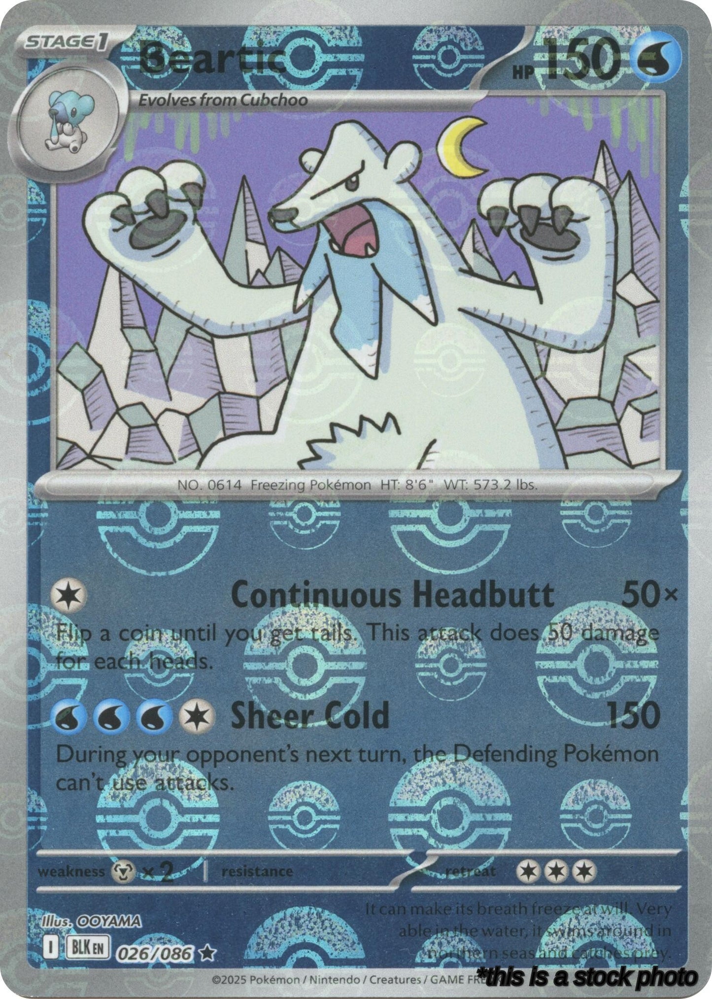 Beartic (Poke Ball Pattern)