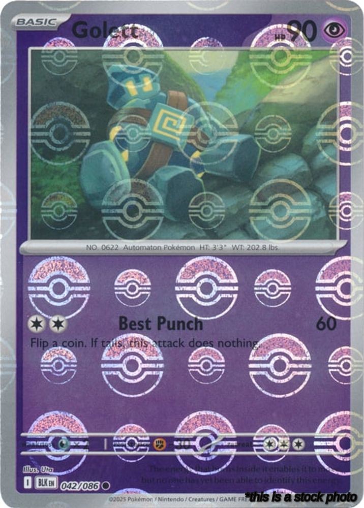 Golett (Poke Ball Pattern)