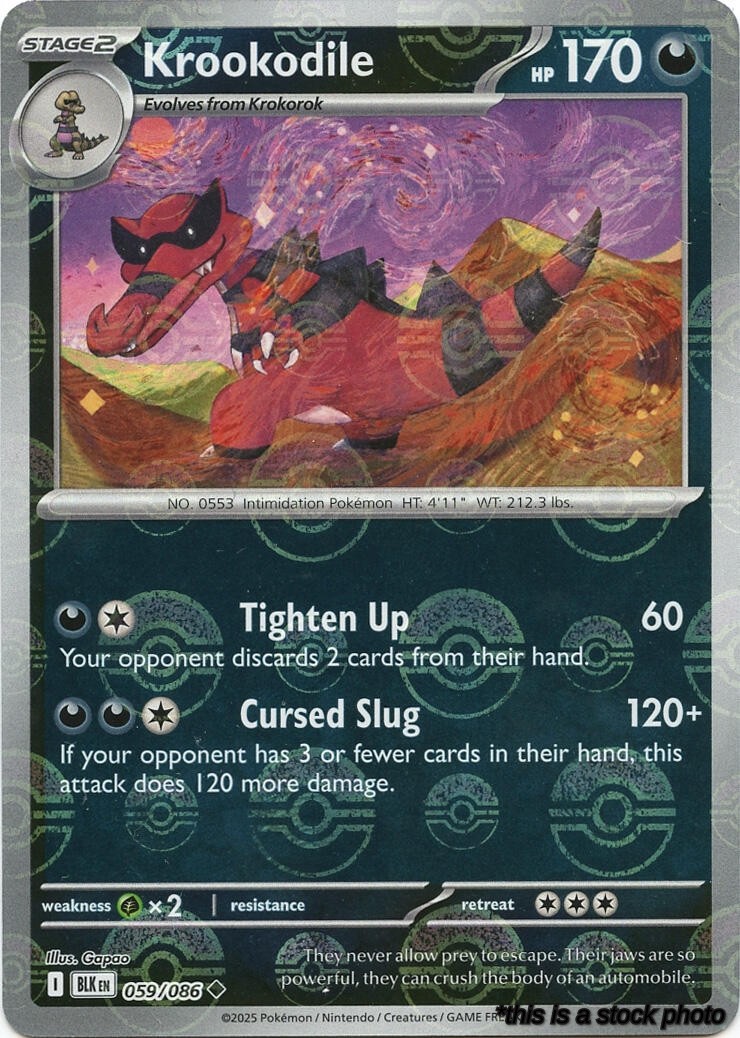 Krookodile (Poke Ball Pattern)