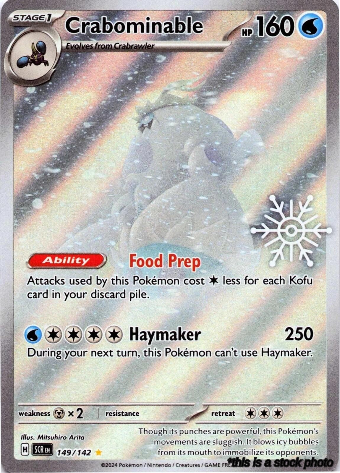 Crabominable - 149/142 (Holiday Calendar)